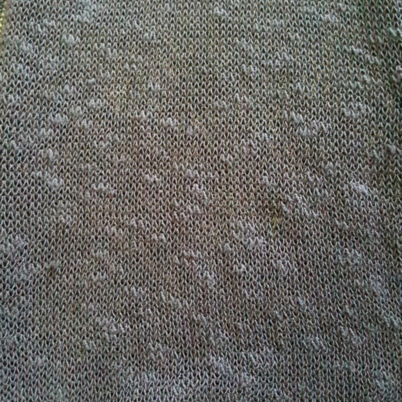 Navy Eileen Fisher Textured Linen Knit Blend Open Front Midi Cardigan Size 2X - Picture 4 of 14